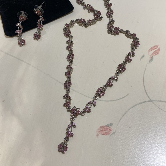 Y2K style necklace and earrings - Picture 6 of 6